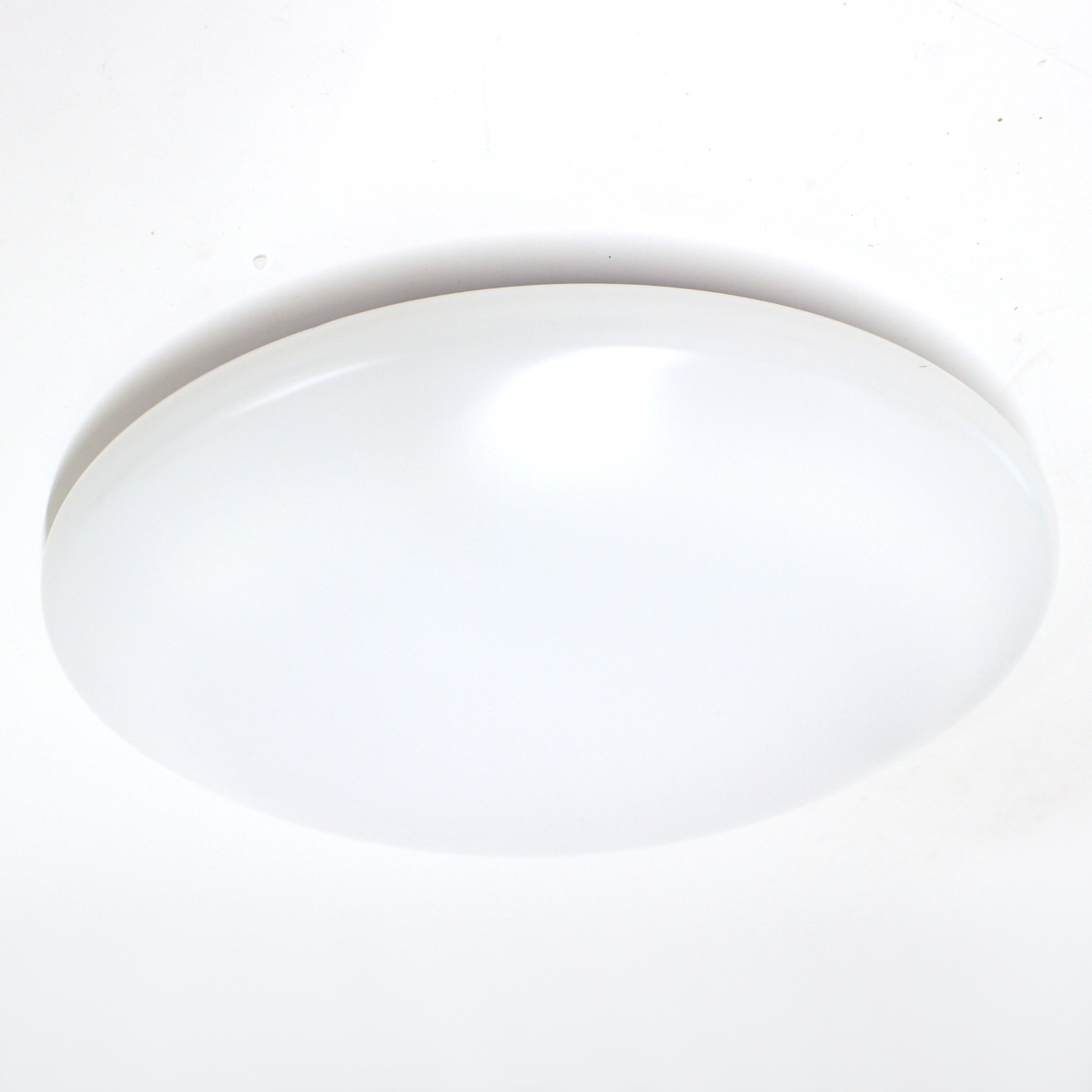 Lampenlux LED Deckenlampe Deckenleuchte Alvaro-Led Glasschirm Opal Abdeckung Ø: 48cm