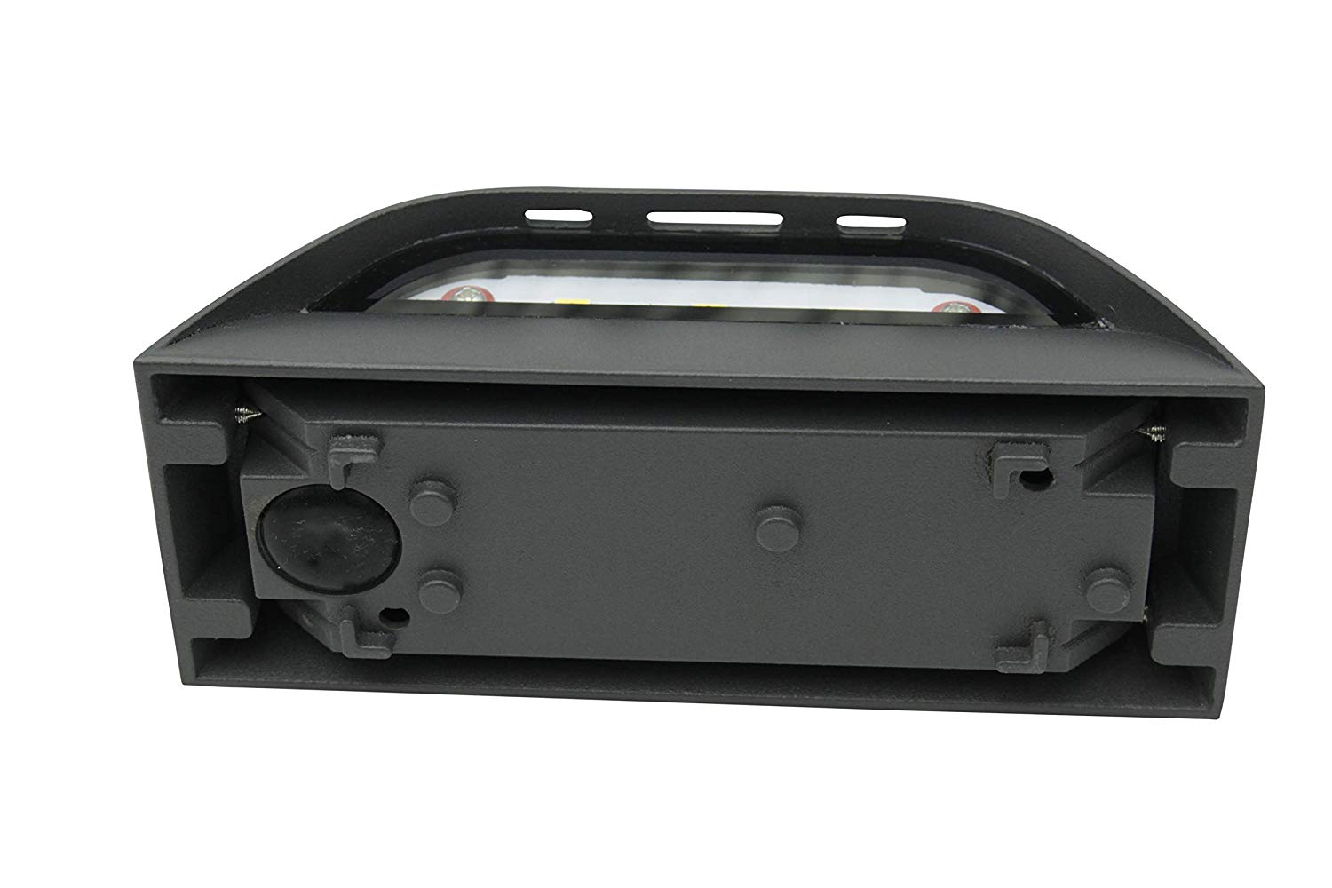 Lampenlux LED Seitenstrahler Immi Up-/Downlight Außenleuchte IP54 schwarz Wandleuchte 15cm