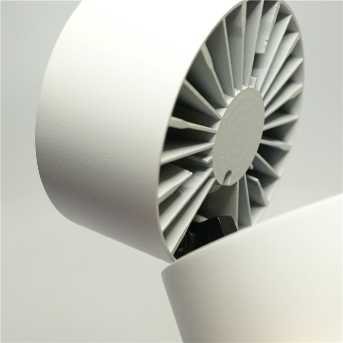 Lampenlux LED Aufbaustrahler Aufbaulampe Aero Stimmungslicht weiß 14W Höhe 10cm