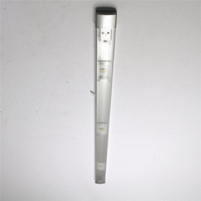 Lampenlux LED Unterbauleuchte Akani Unterbaulampe Küchenleuchte Küchenlampe Aufbauleuchte Aufbaulampe sehr flach Aluminium 230V 60cm