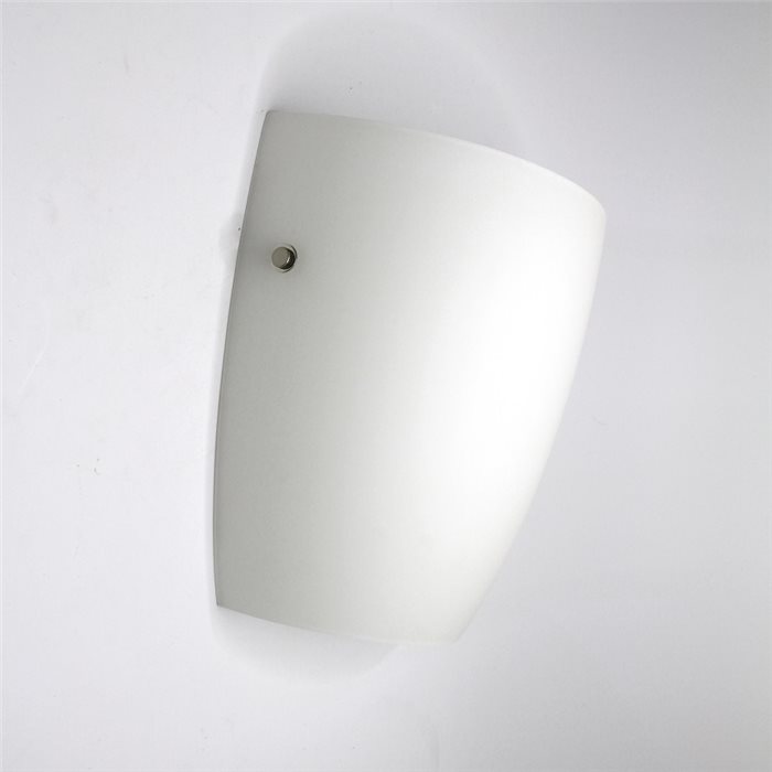 Lampenlux LED Wandlampe Wandleuchte Ajbo Up Down Stimmungslicht Glas Opal Weiß Badleuchte