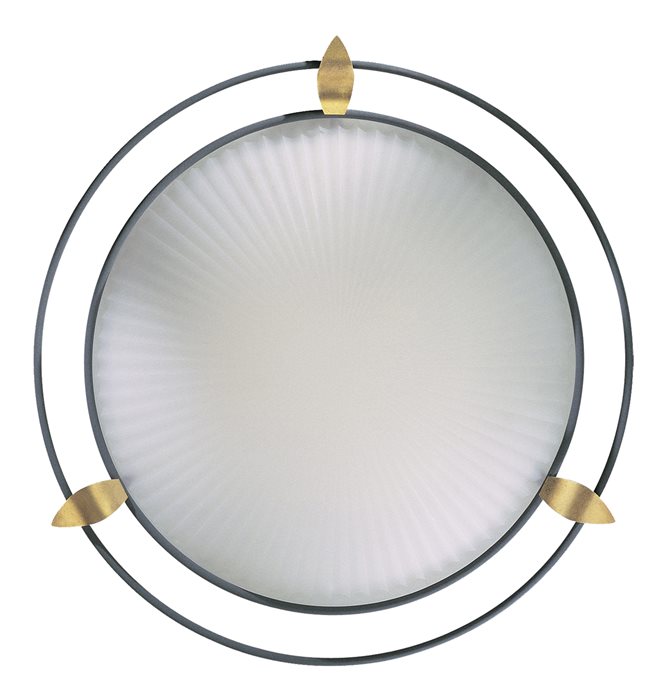LED Deckenlampe Leuchte Zoby Glas Rost-Braun Antik Ø50cm IP20 3xE14 