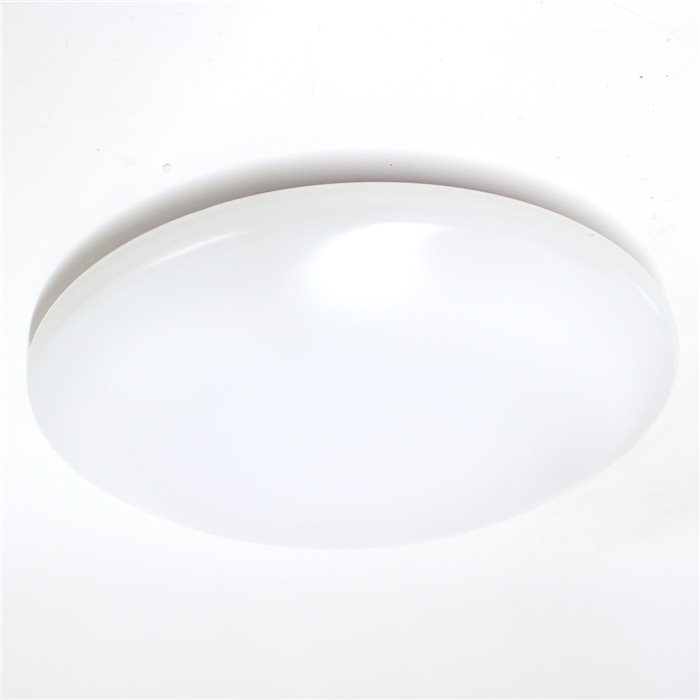 Lampenlux Deckenlampe Deckenleuchte Alvaro Glasschirm Opal Abdeckung Ø 30cm mit EVG Glas Schirm
