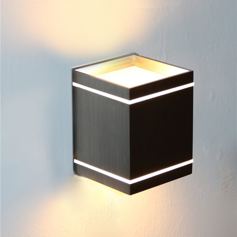 Lampenlux LED Up/Down Wand Lampe Leuchte Alex Effekt Licht Stimmung Flur Wohnzimmer 230V