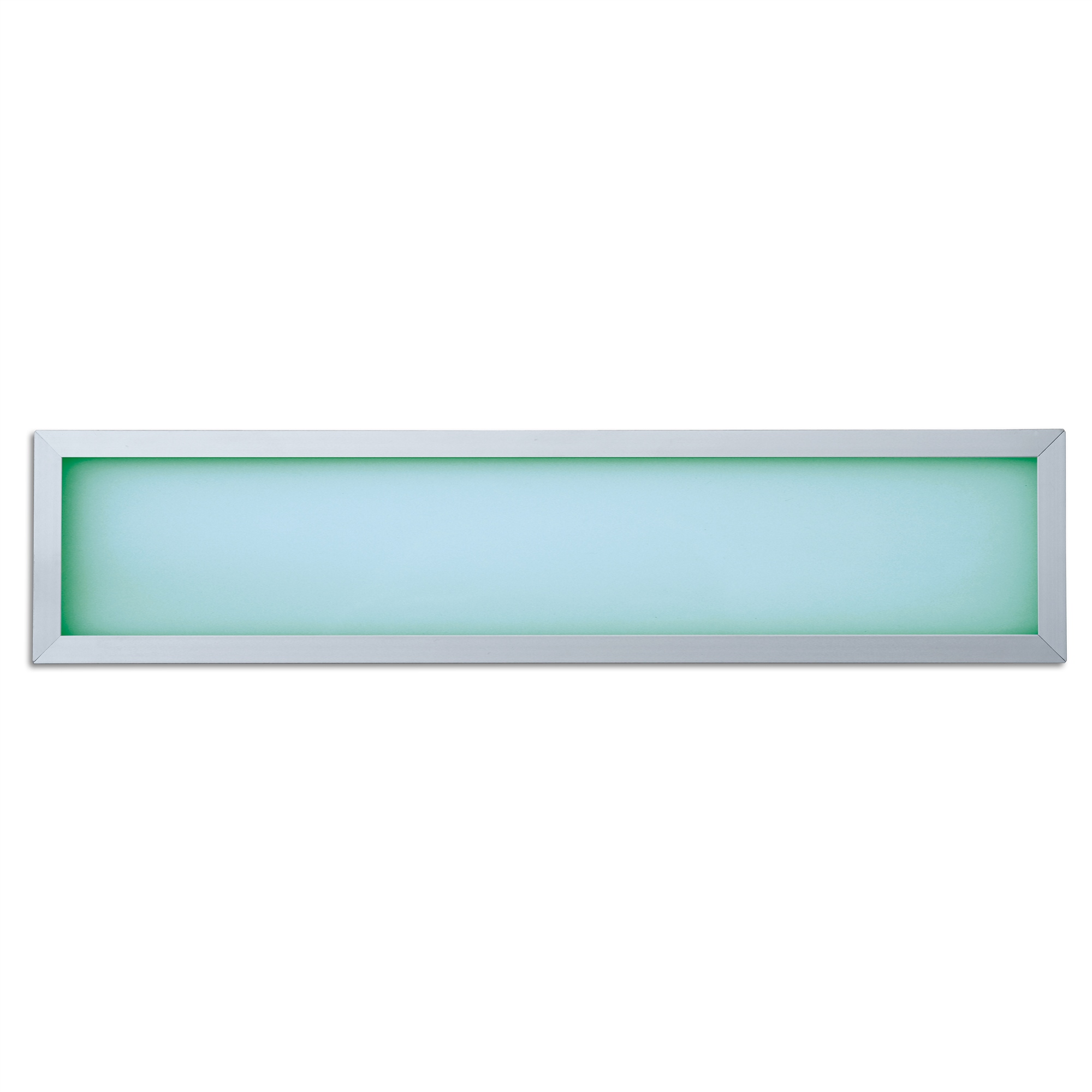 Lampenlux LED RGB Panelo Einbaupanel Haiko silber 9W 60x15cm 