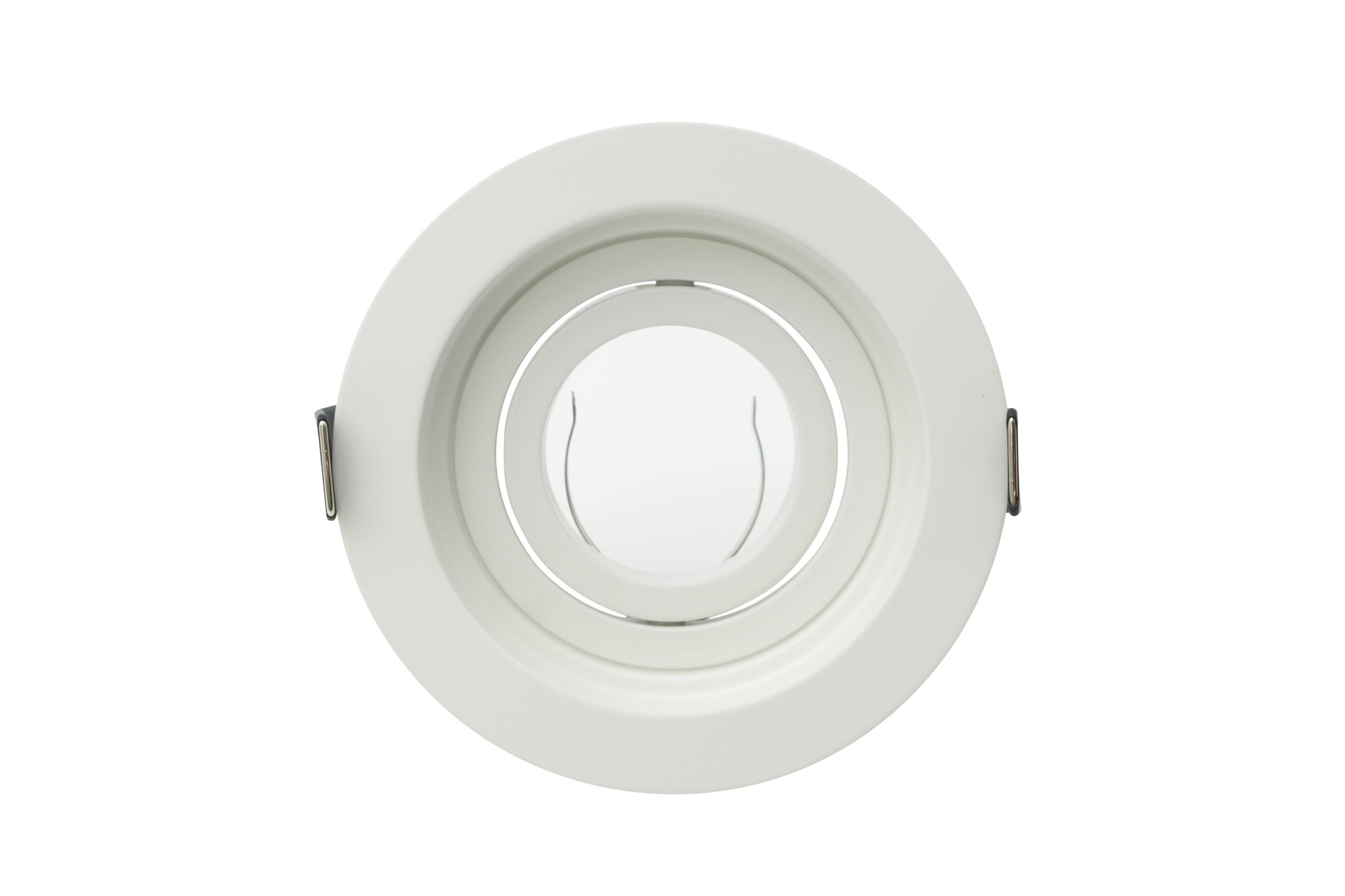 Lampenlux Einbaustrahler Sandi dreh- und schwenkbar Einbauspot Aluminium Downlight weiß inkl. LED-Leuchtmittel