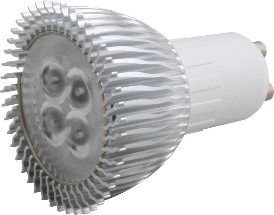 Lampenlux LED Leuchtmittel 230V GU10 4x1W tagweiß 4500-5000K dimmbar
