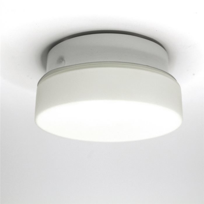 Lampenlux LED Deckenlampe Dan Glasschirm weiss G9 3W Ø:11cm