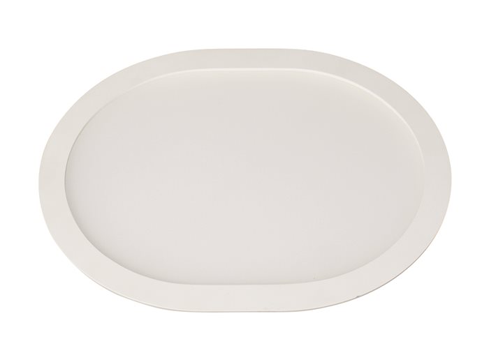 Lampenlux Ultraslim LED Panel Tippo Einbaustrahler Einbauhöhe: 2cm 26cm Tagweiß Einbauleuchte Spot Weiß