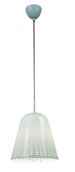Lampenlux LED Pendellampe Pendelleuchte Loni Glasschirm Opalglas E14 weiß Esszimmer