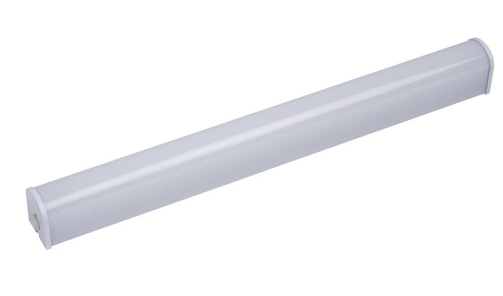 Lampenlux LED Wandlampe Kusal Spiegelleuchte Badleuchte Unterbauleuchte Küchenlampe Aufbau 60cm