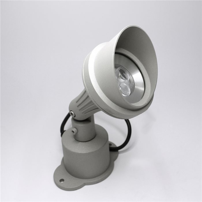 Lampenlux LED Aussenleuchte Ilko Wegeleuchte Aufbau Gartenlampe IP44 Alu 230V