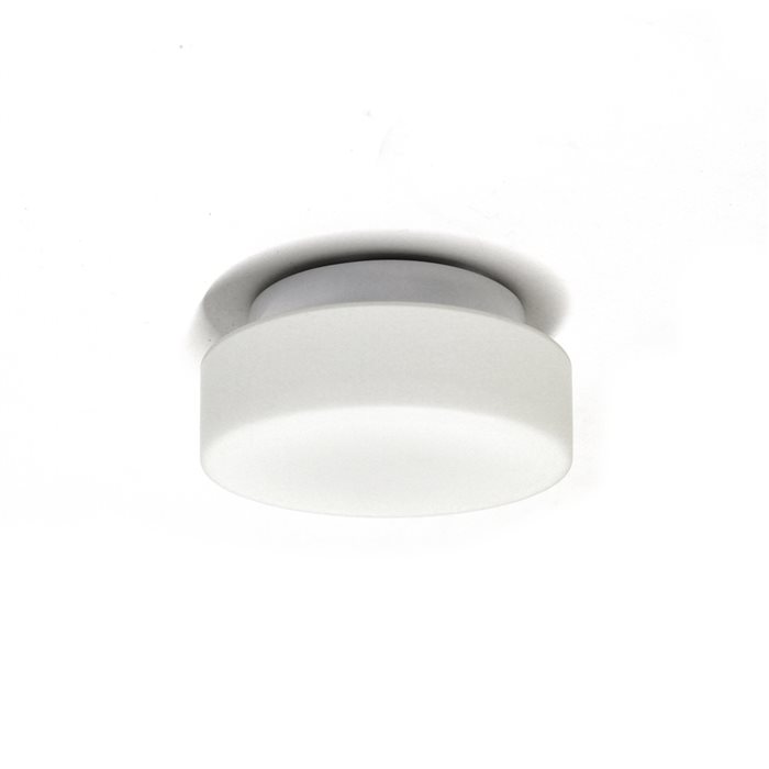 Lampenlux LED Deckenlampe Dan Glasschirm weiss 3W G9 Ø:16cm